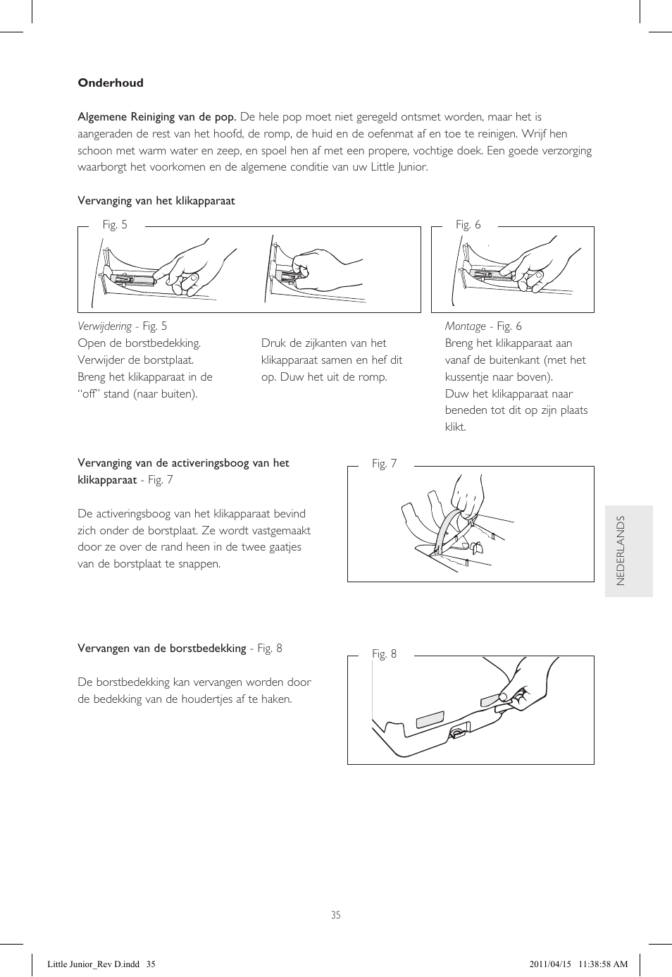 Laerdal Little Junior User Manual | Page 35 / 56
