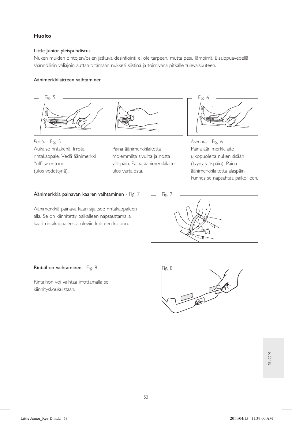 Laerdal Little Junior User Manual | Page 53 / 56