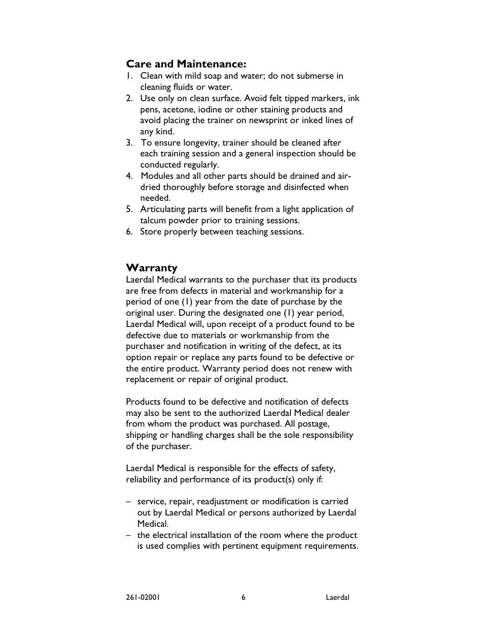 Laerdal Mr Hurt Head Trauma Trainer User Manual | Page 7 / 9