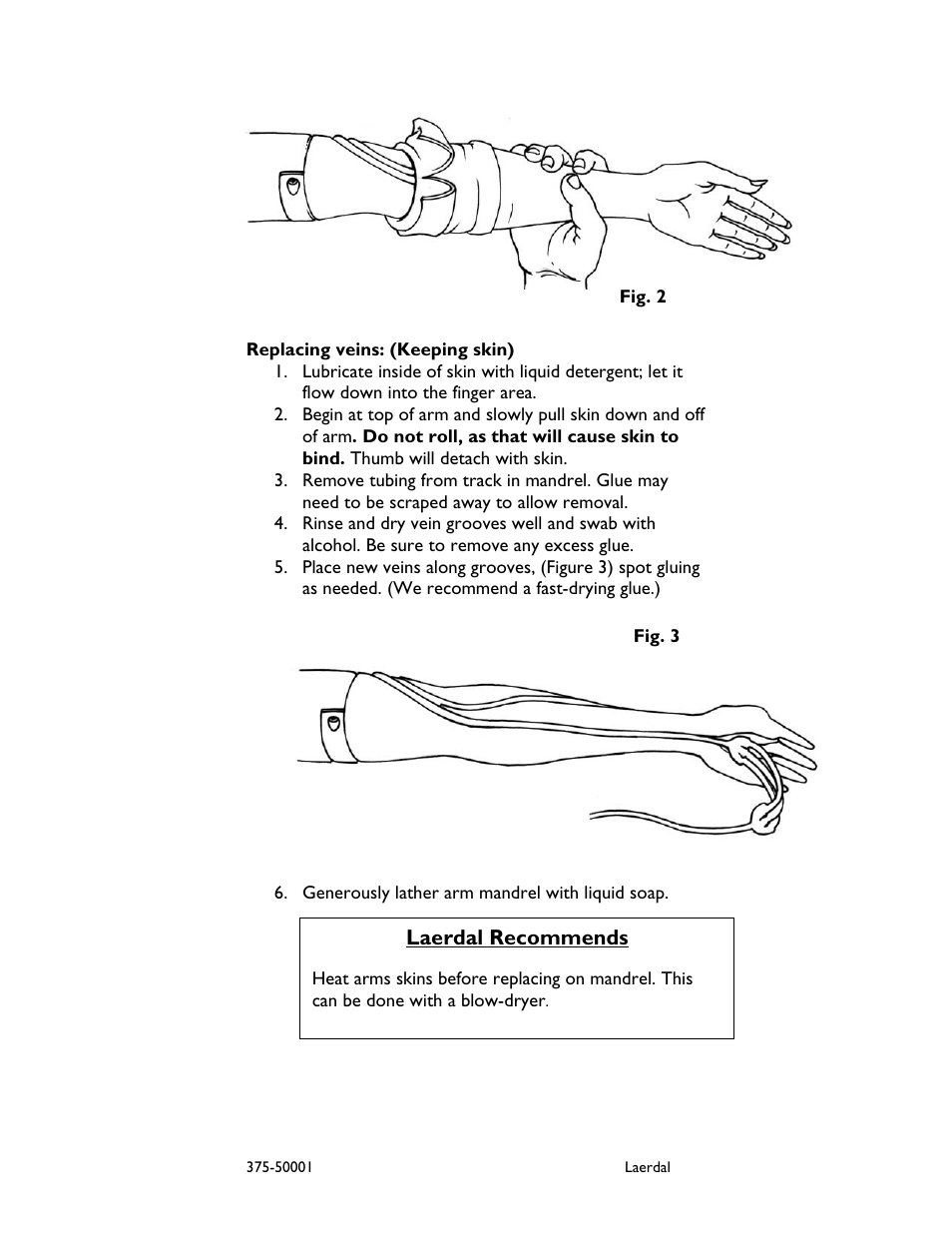 Laerdal Multi-Venous IV Training Arms User Manual | Page 6 / 10