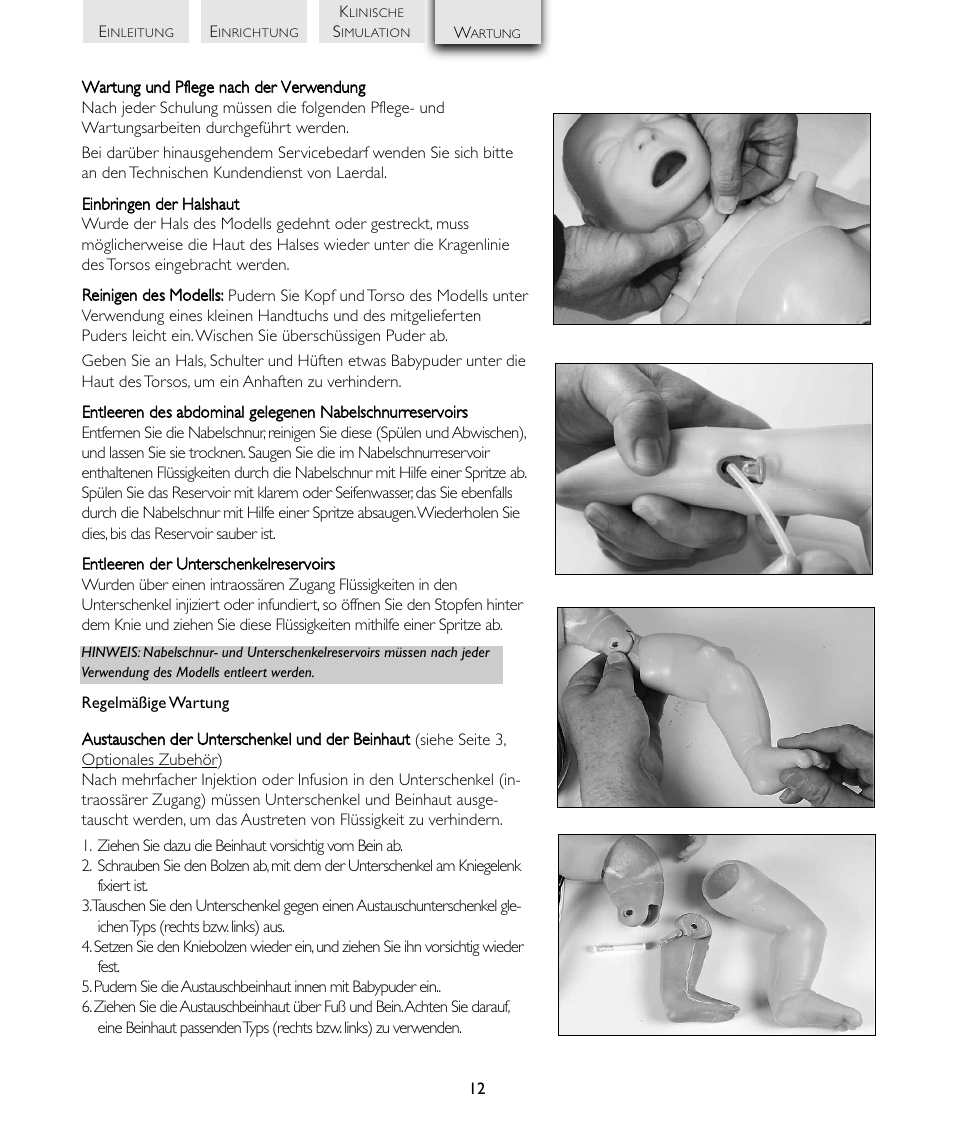 Laerdal Newborn Anne User Manual | Page 78 / 192