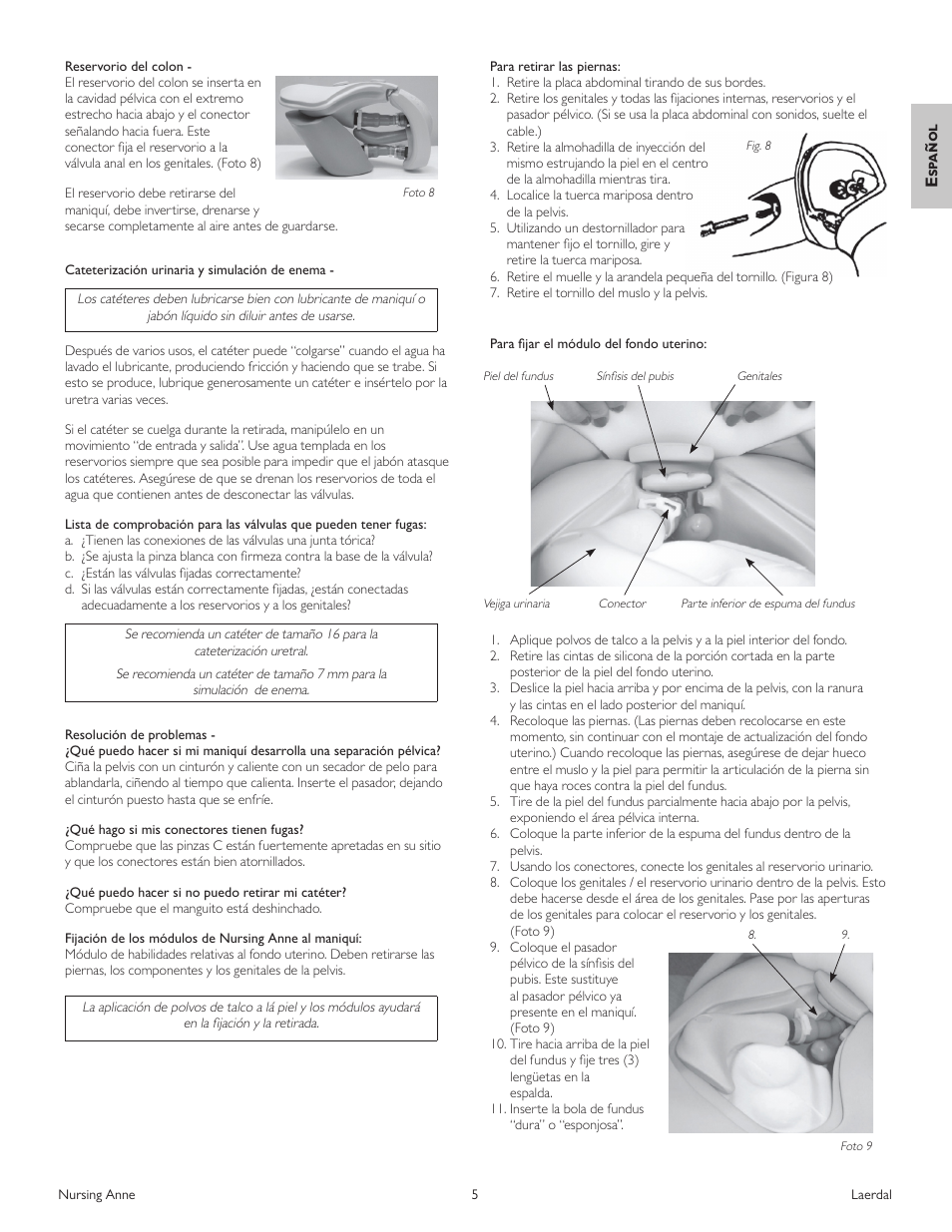 Laerdal Nursing Anne (SimPad Capable) User Manual | Page 13 / 76