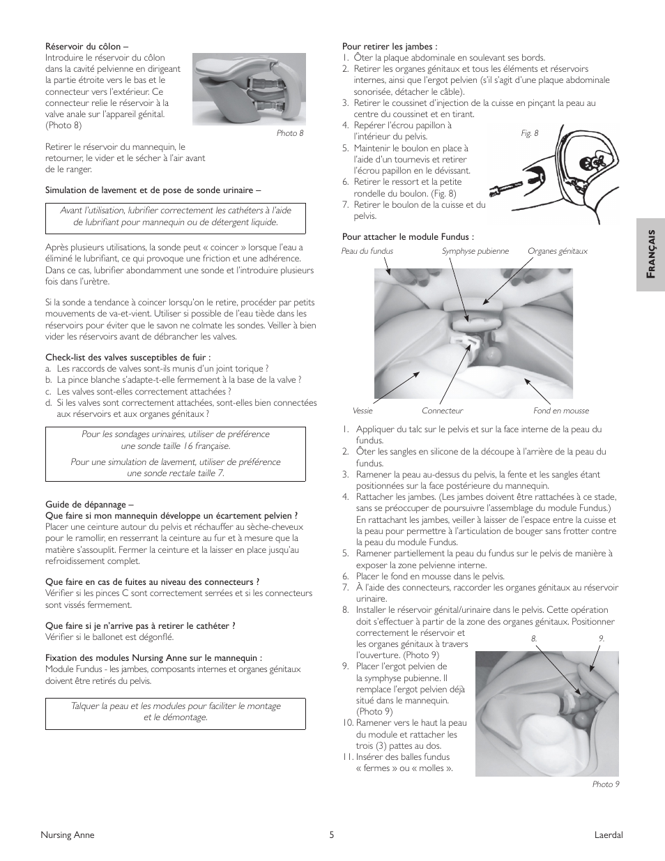 Laerdal Nursing Anne (SimPad Capable) User Manual | Page 25 / 76