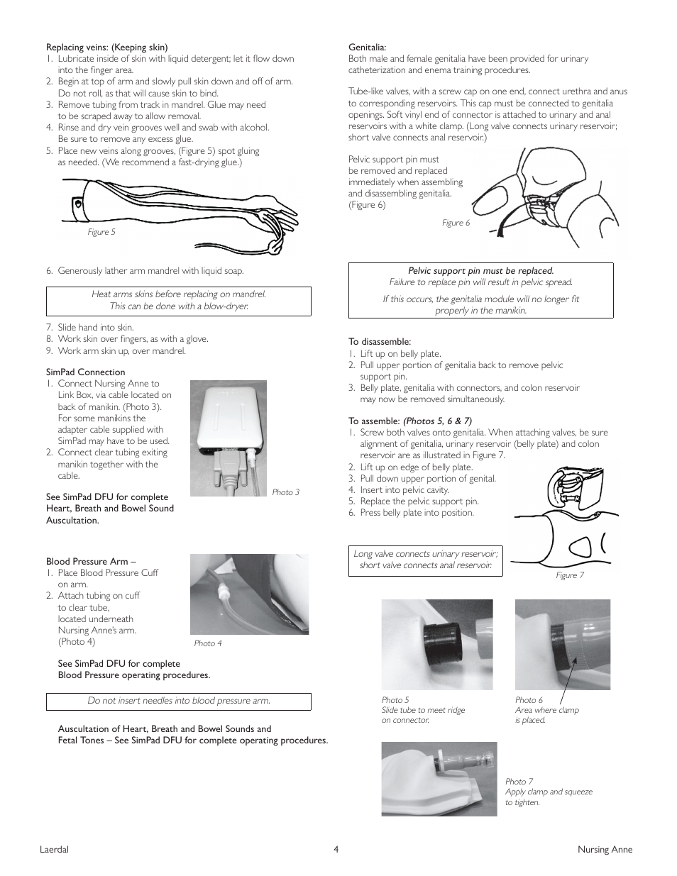 Laerdal Nursing Anne (SimPad Capable) User Manual | Page 6 / 76