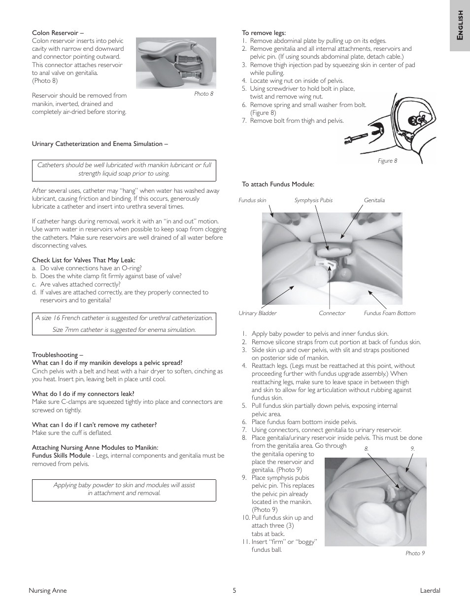 Laerdal Nursing Anne (SimPad Capable) User Manual | Page 7 / 76