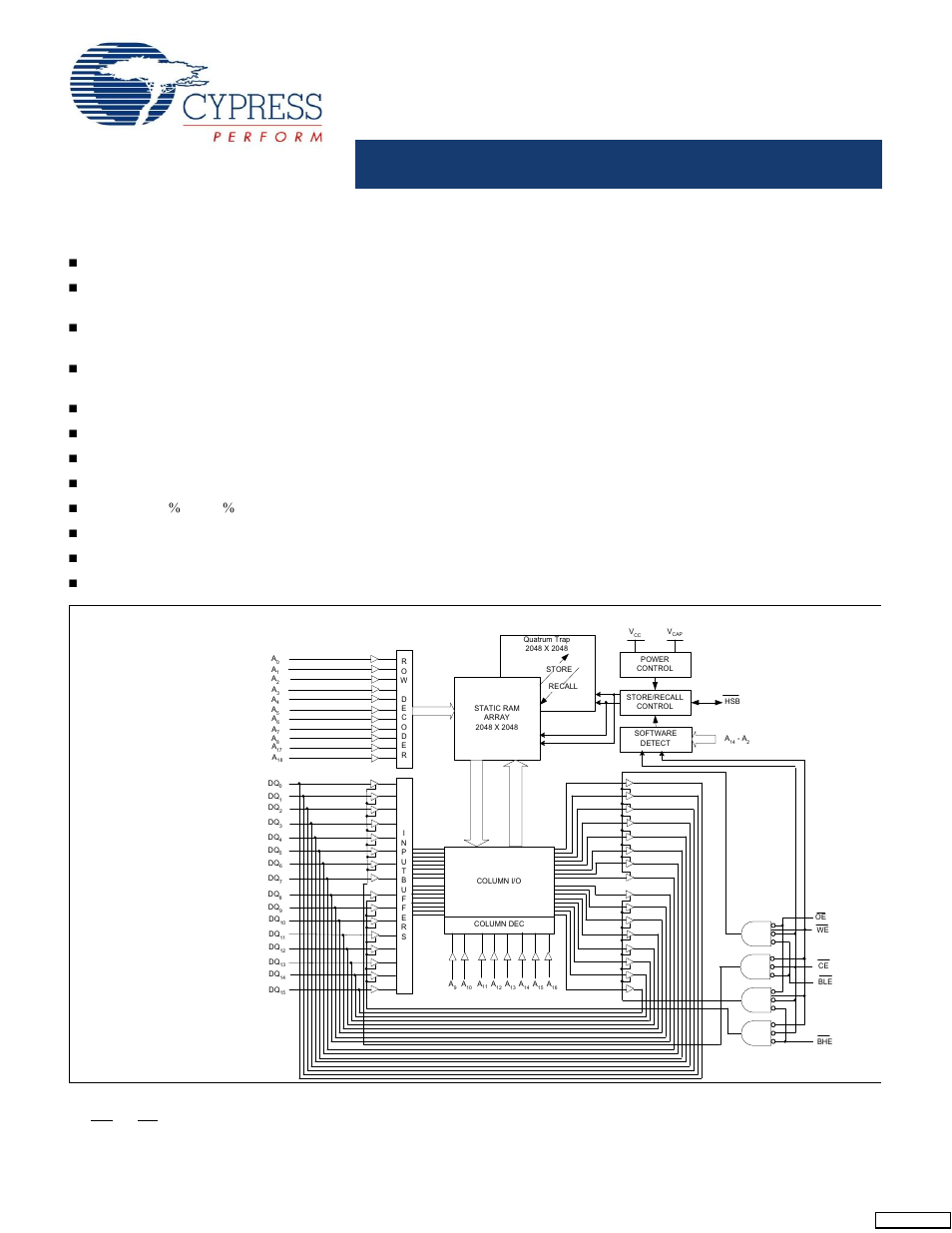 Cypress CY14B104L User Manual | 25 pages