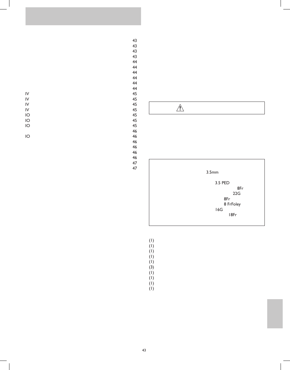 Laerdal Nursing Baby (SimPad Capable) User Manual | Page 43 / 55