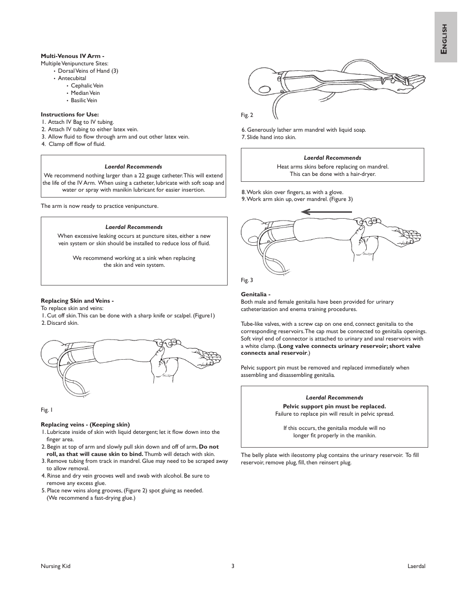 Laerdal Nursing Kid (SimPad Capable) User Manual | Page 4 / 6