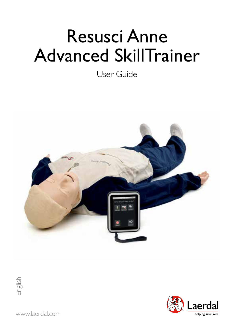 Laerdal Resusci Anne Advanced SkillTrainer with SimPad User Manual | 68 pages