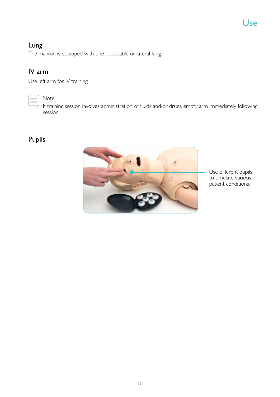 Laerdal Resusci Anne Advanced SkillTrainer with SimPad User Manual | Page 10 / 68