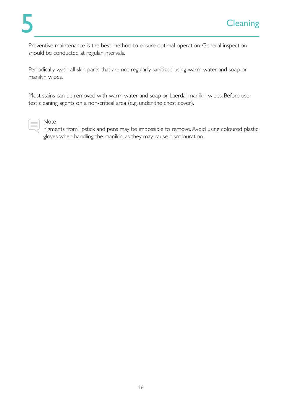 Laerdal Resusci Anne Advanced SkillTrainer with SimPad User Manual | Page 16 / 68