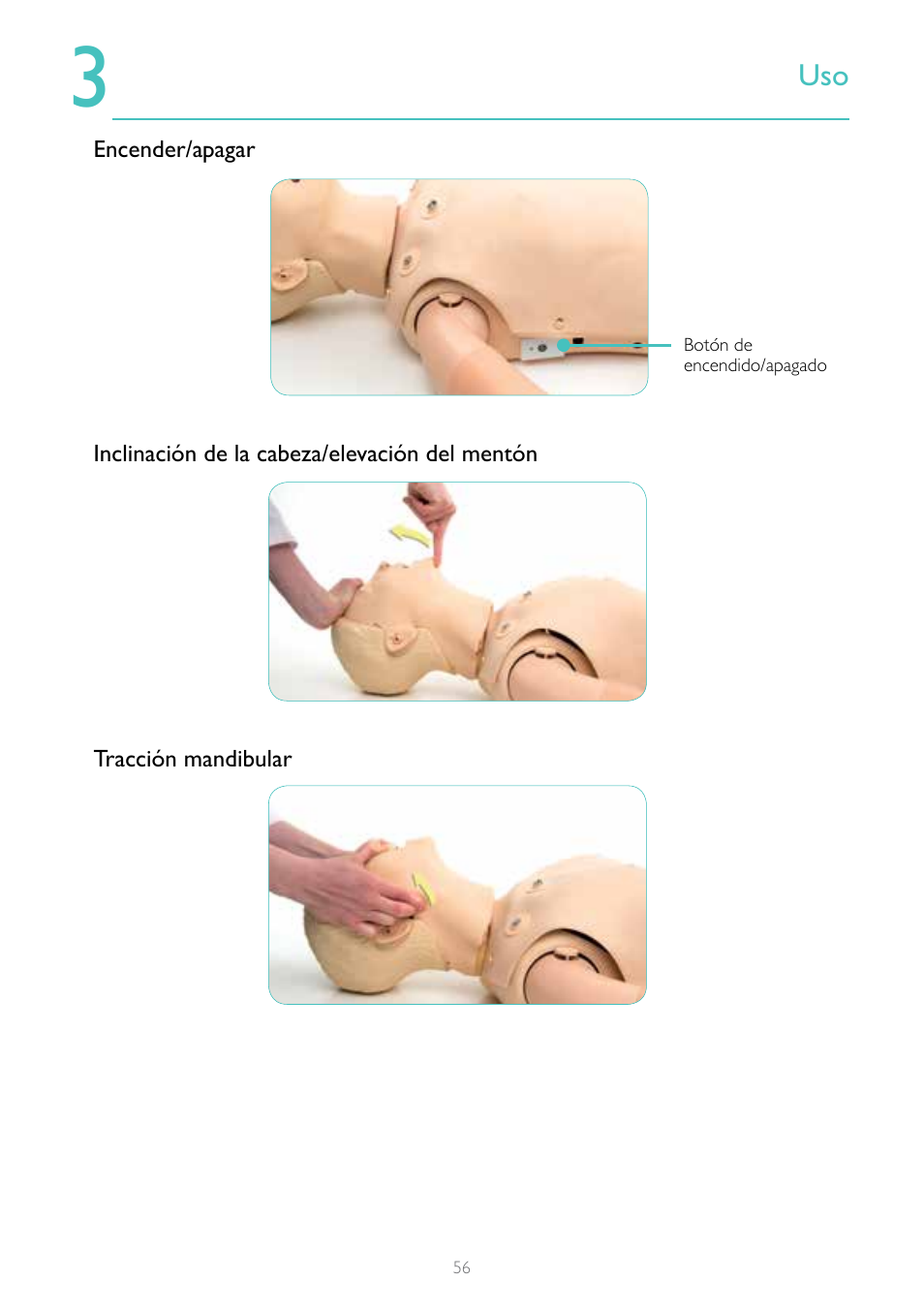 Laerdal Resusci Anne Advanced SkillTrainer with SimPad User Manual | Page 56 / 68