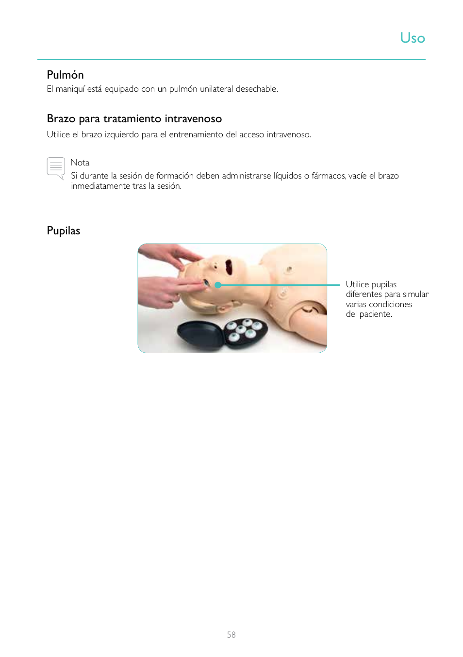 Laerdal Resusci Anne Advanced SkillTrainer with SimPad User Manual | Page 58 / 68