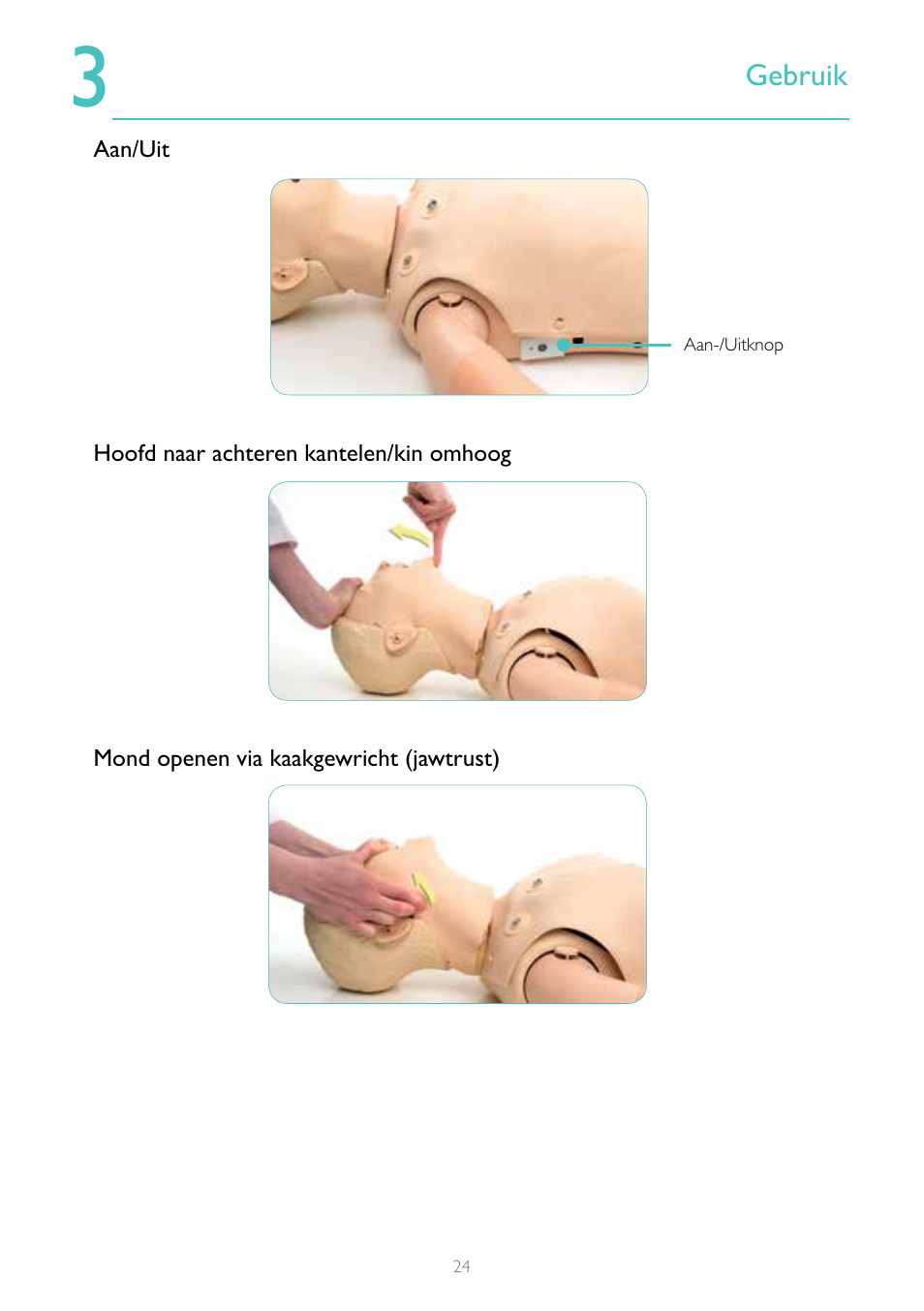 Laerdal Resusci Anne Advanced SkillTrainer with SimPad User Manual | Page 24 / 100