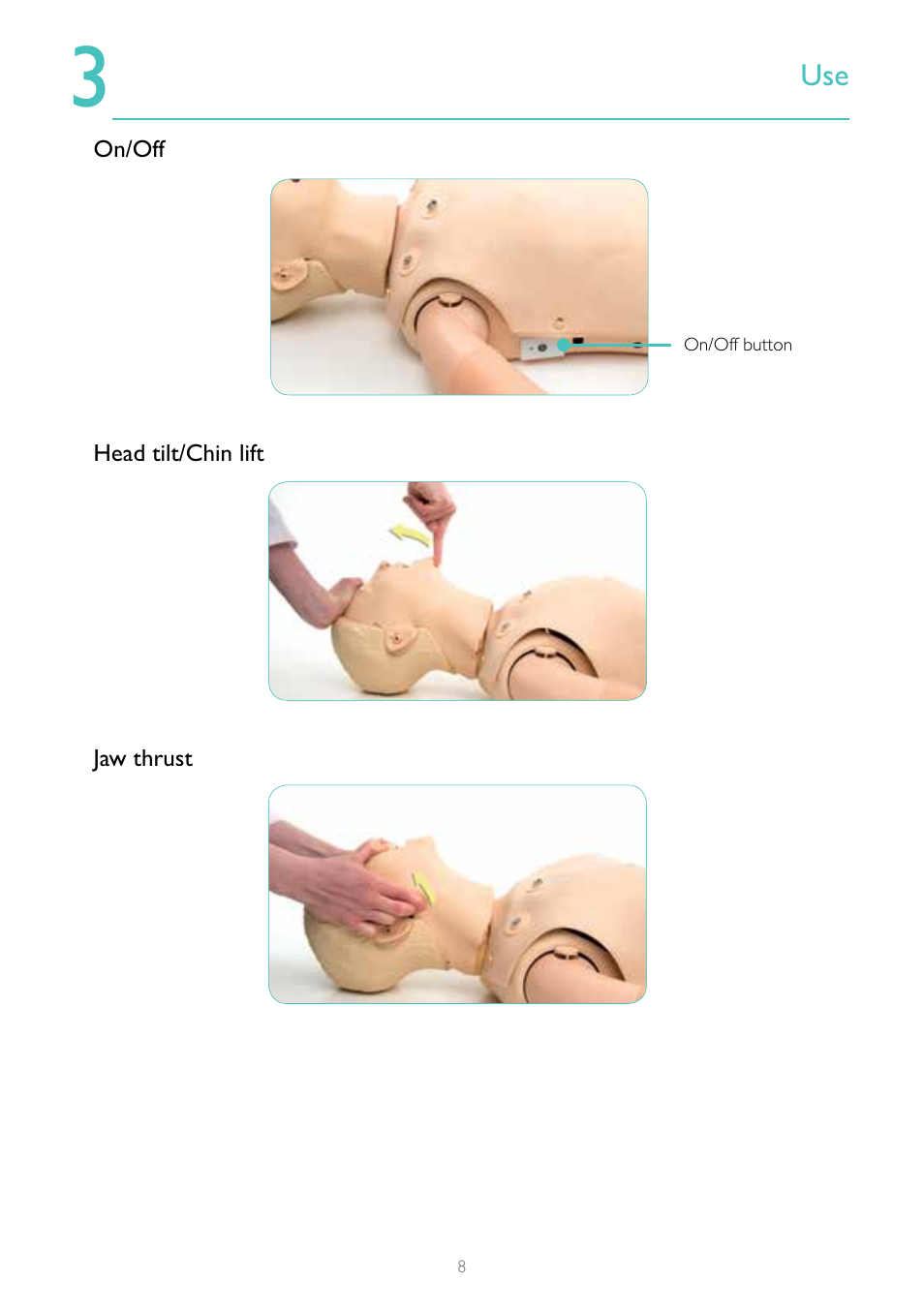 Laerdal Resusci Anne Advanced SkillTrainer with SimPad User Manual | Page 8 / 100