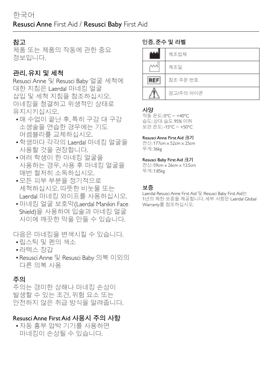 Laerdal Resusci Anne First Aid User Manual | Page 15 / 18