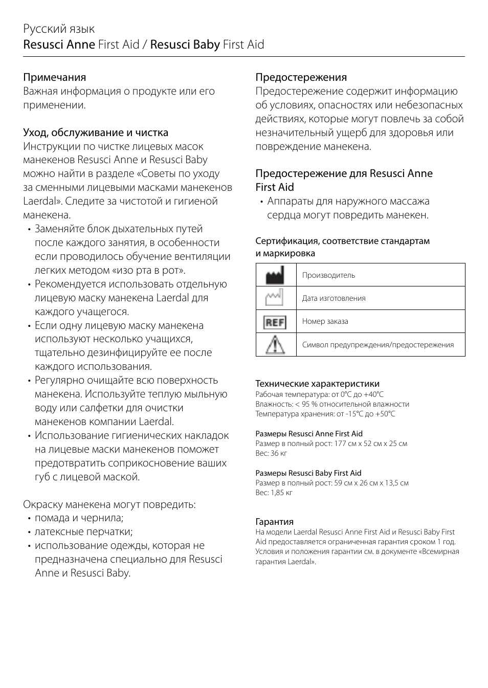 Laerdal Resusci Anne First Aid User Manual | Page 16 / 18