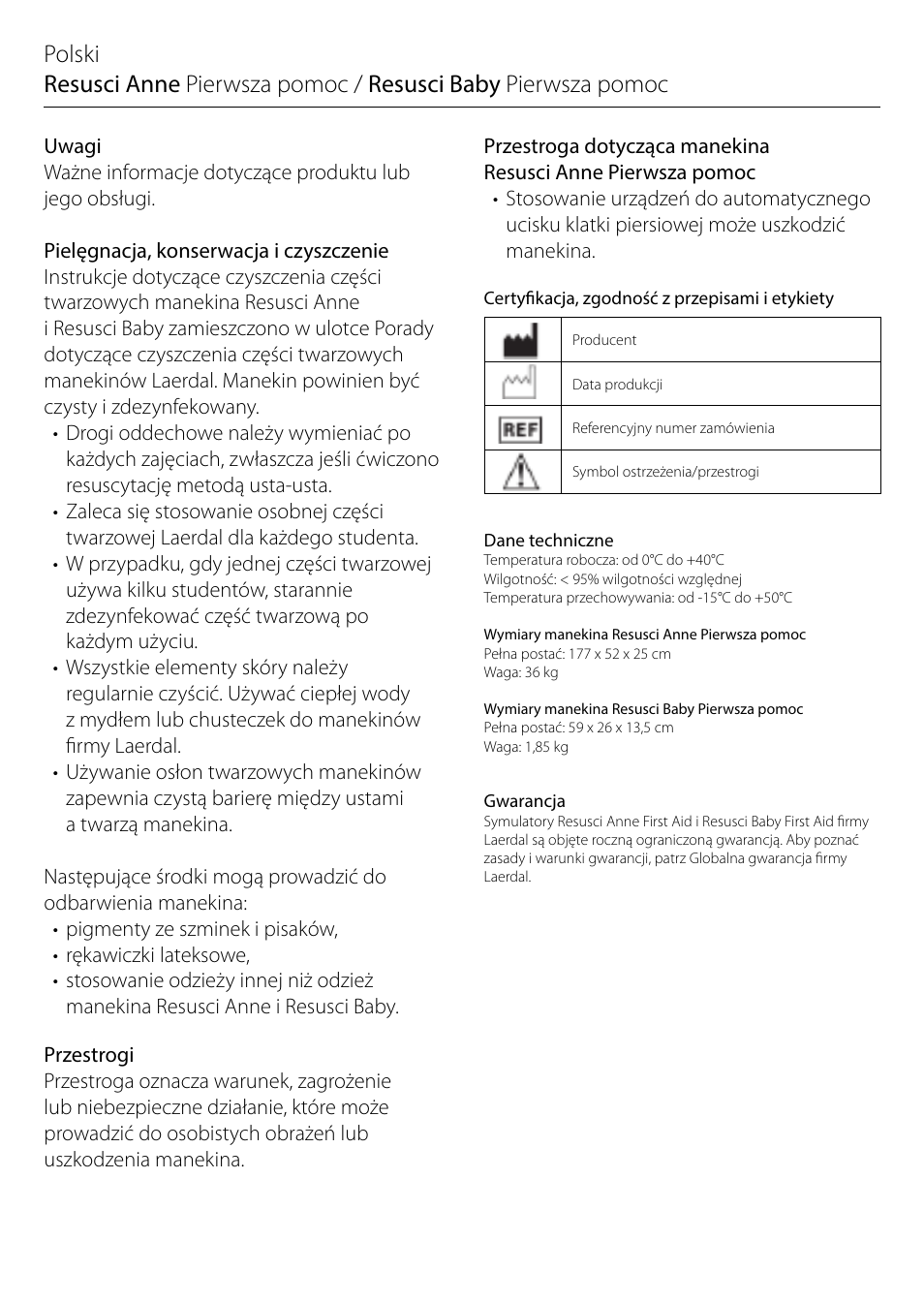 Laerdal Resusci Anne First Aid User Manual | Page 17 / 18