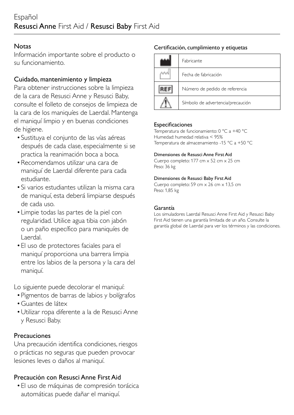 Laerdal Resusci Anne First Aid User Manual | Page 5 / 18