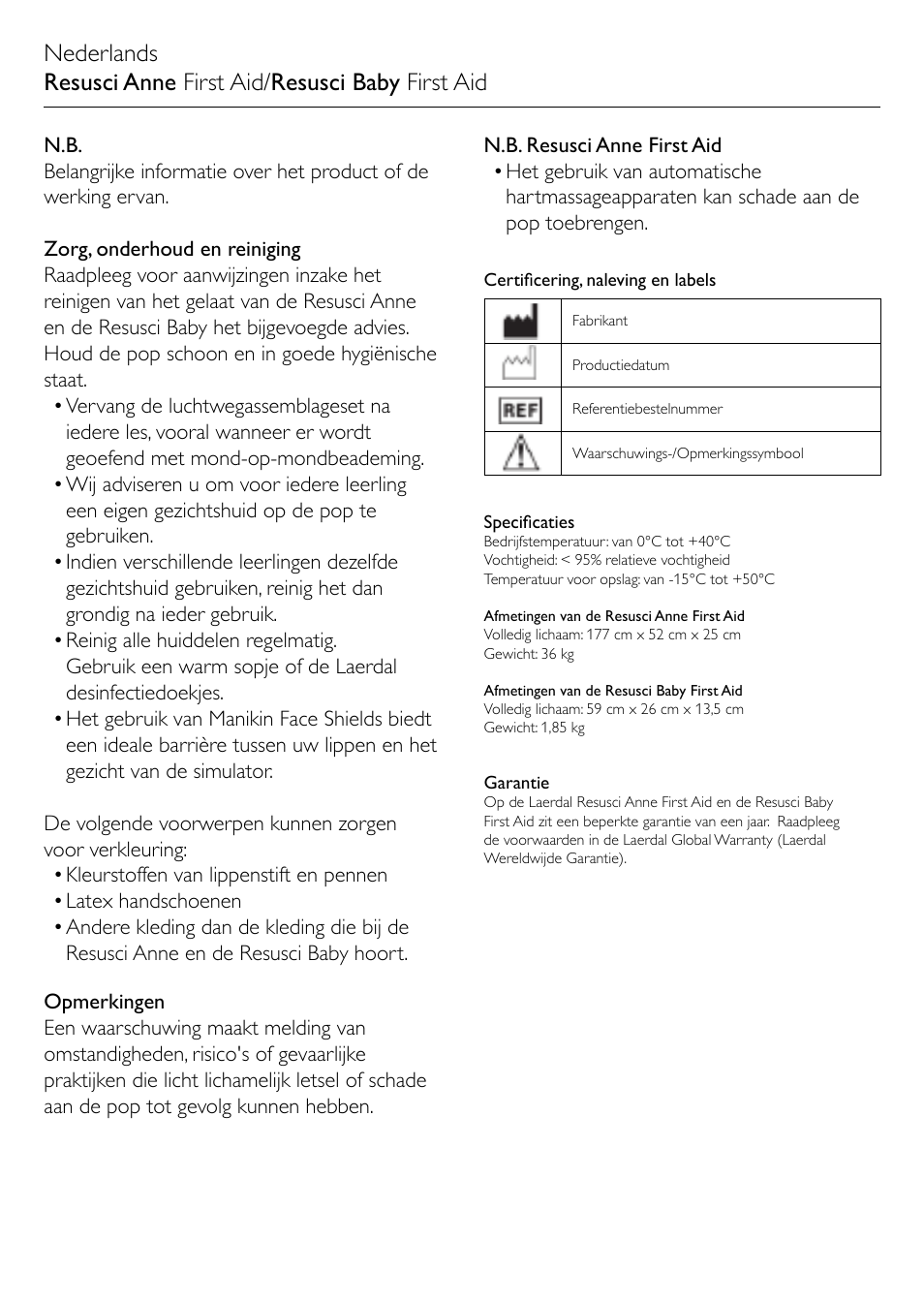 Laerdal Resusci Anne First Aid User Manual | Page 8 / 18