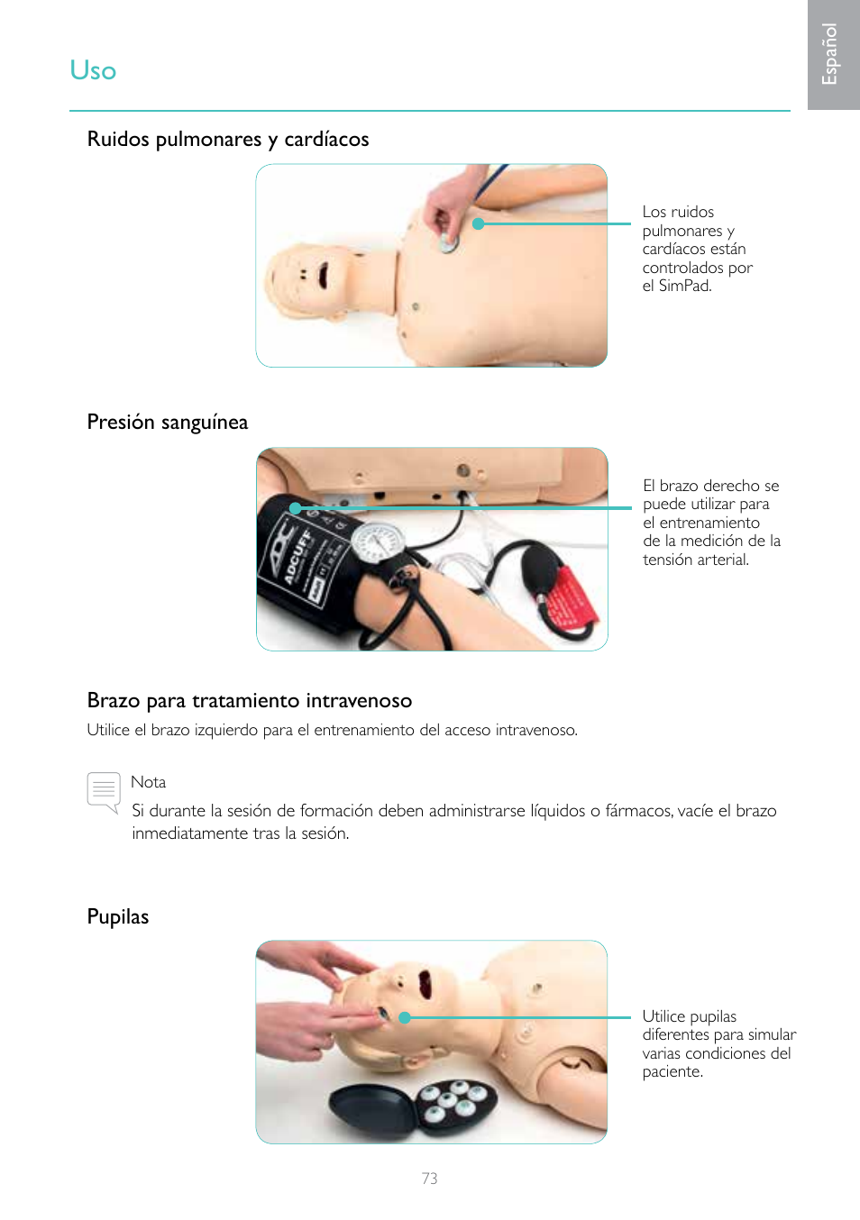 Laerdal Resusci Anne Simulator User Manual | Page 73 / 84