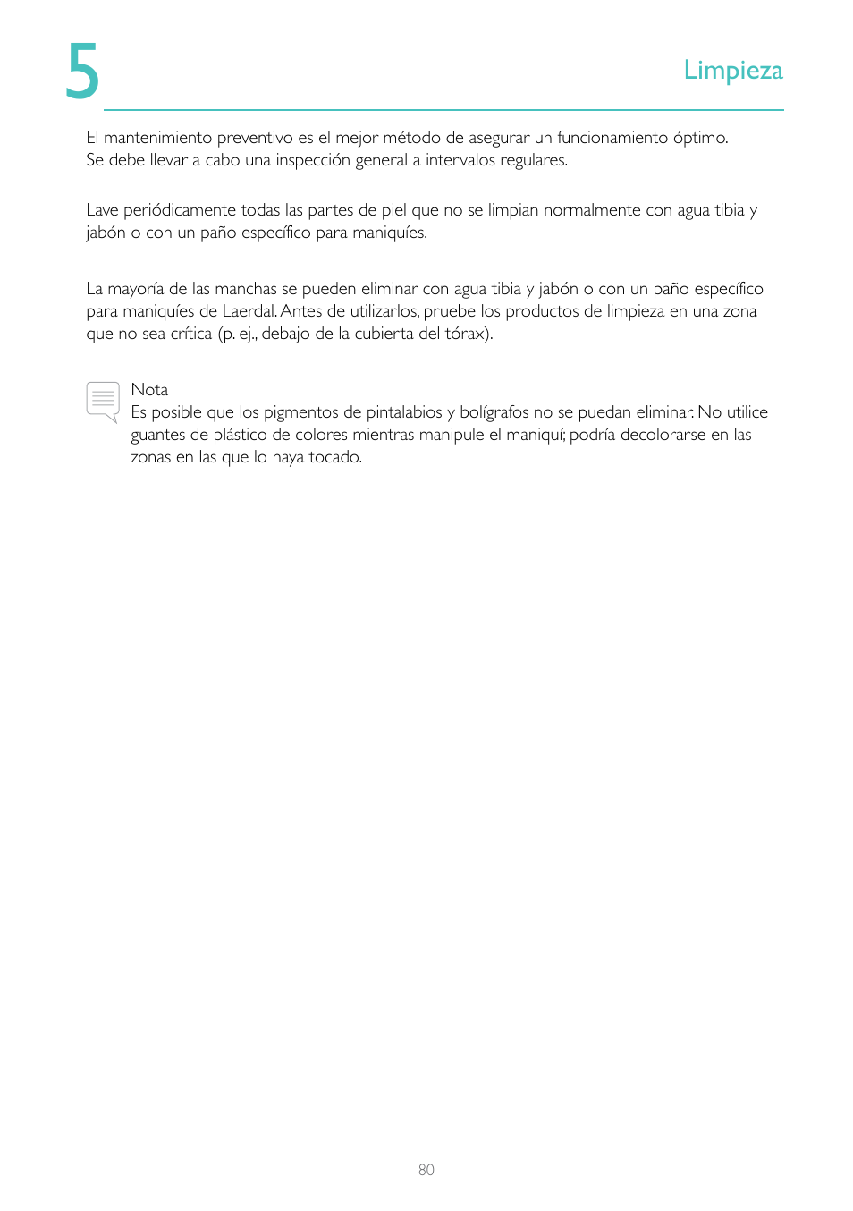 Laerdal Resusci Anne Simulator User Manual | Page 80 / 84