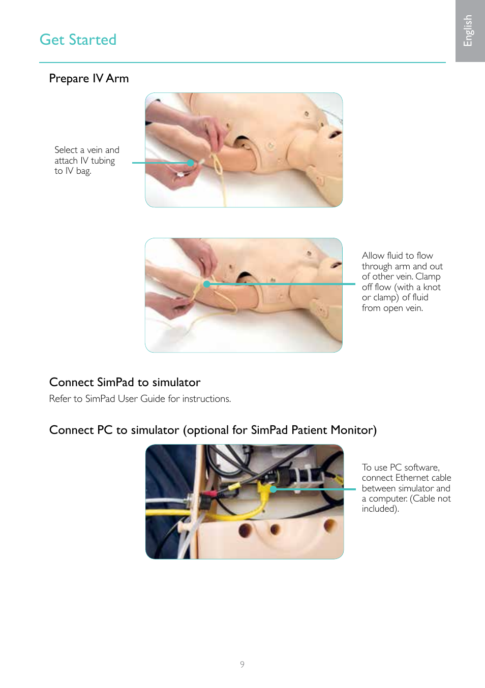 Get started | Laerdal Resusci Anne Simulator User Manual | Page 9 / 104