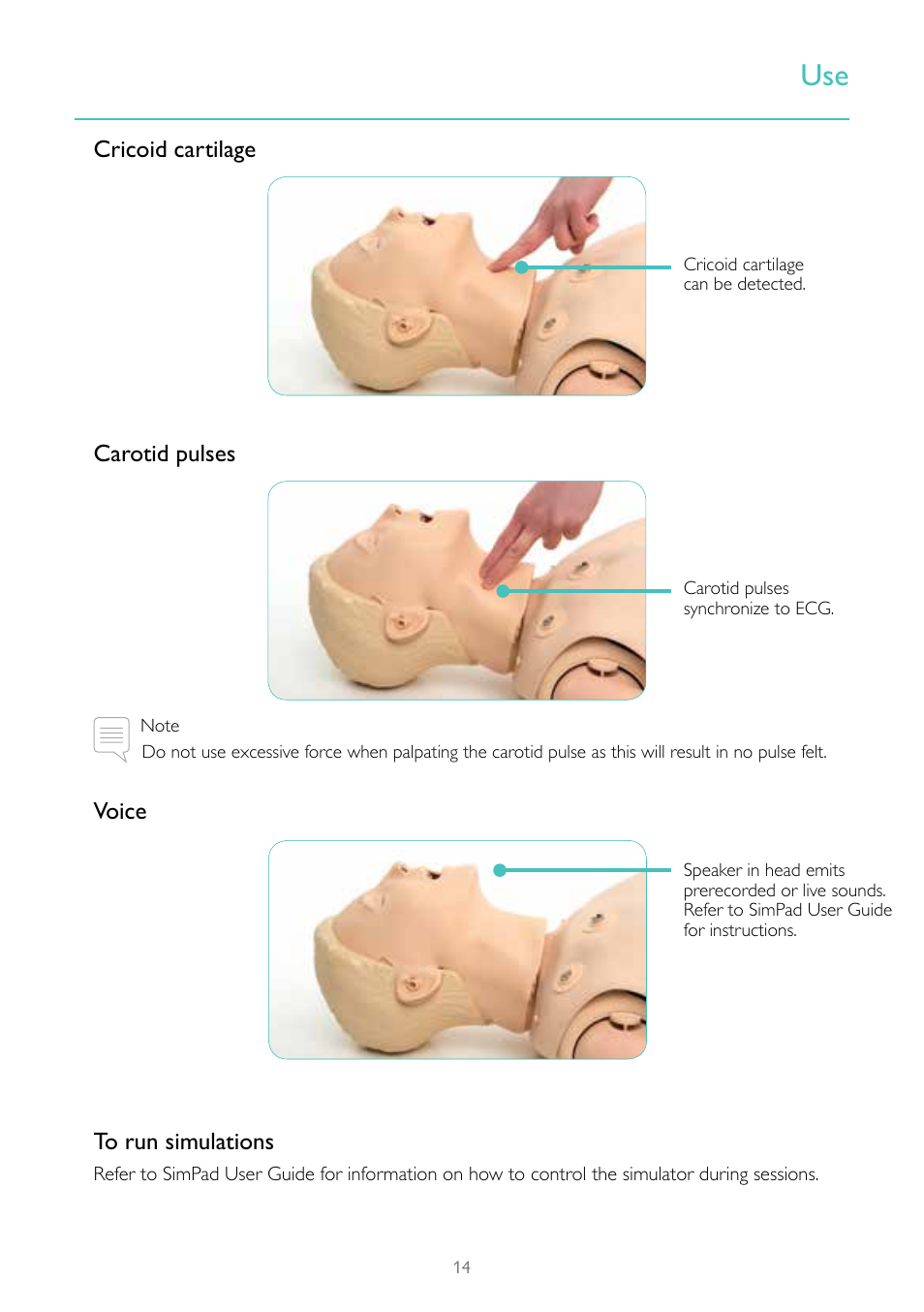 Laerdal Resusci Anne Simulator User Manual | Page 14 / 124