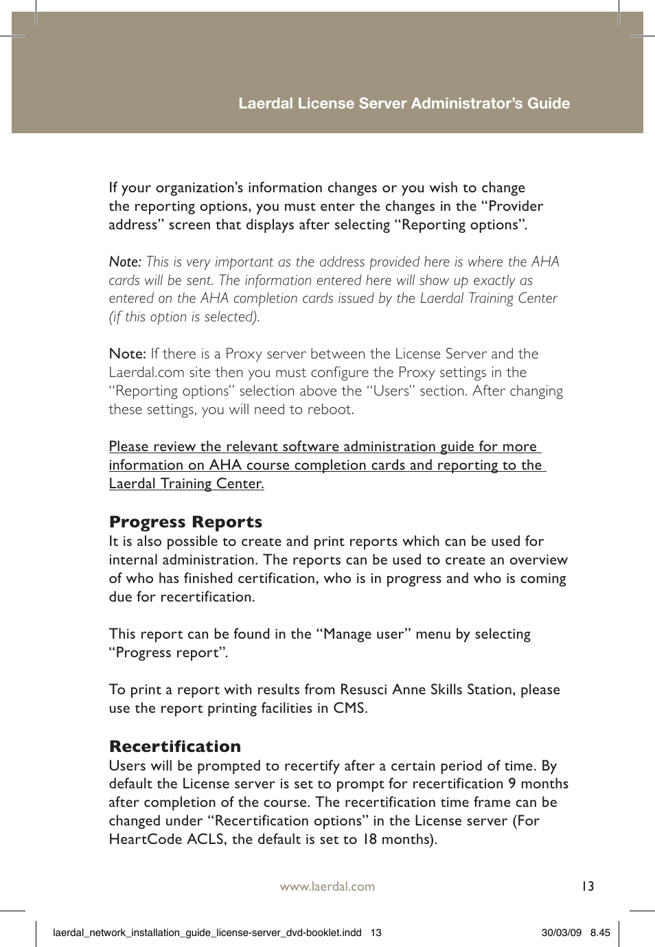 Laerdal Resusci Anne Skills Station Standard User Manual | Page 13 / 24