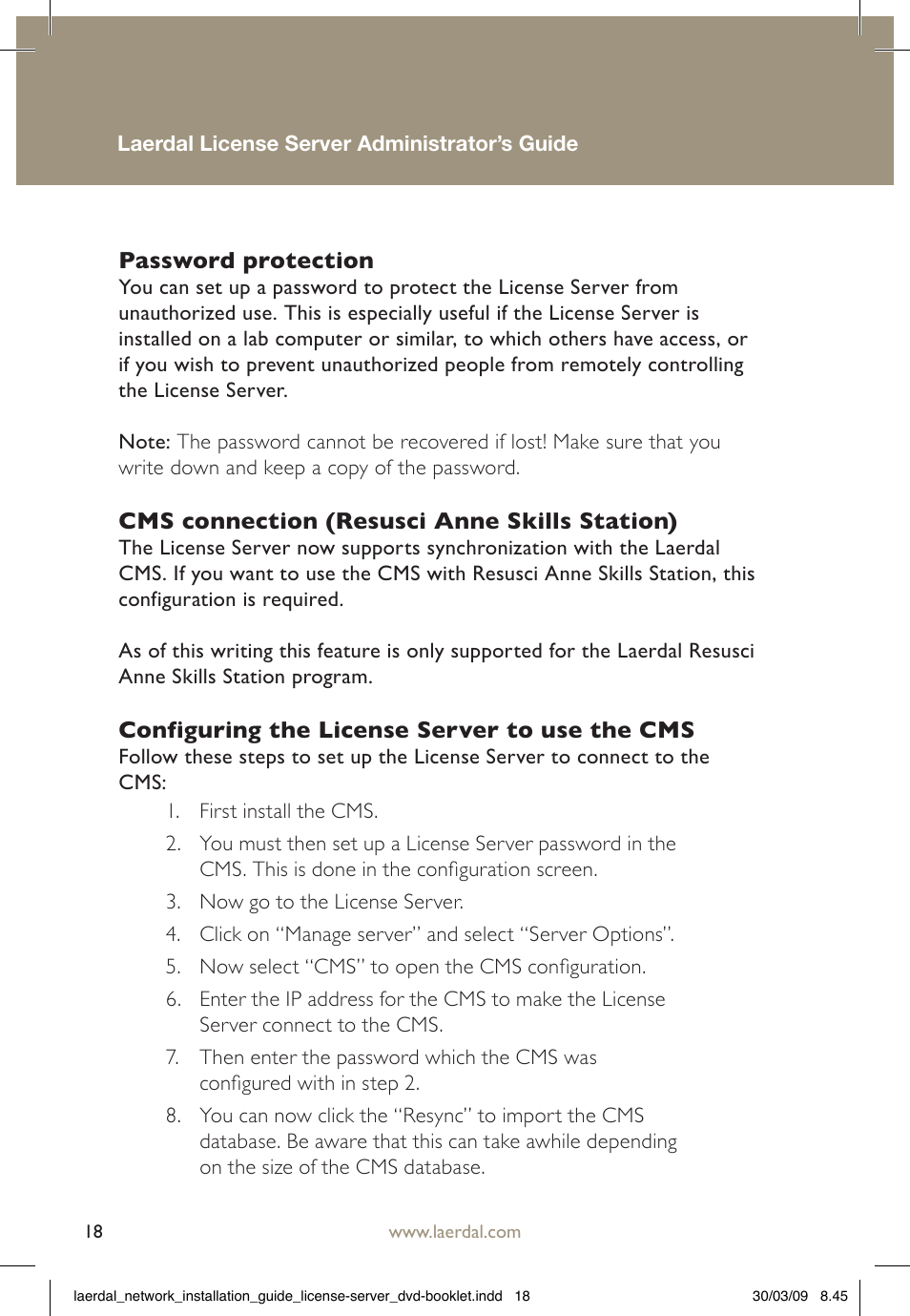 Laerdal Resusci Anne Skills Station Standard User Manual | Page 18 / 24