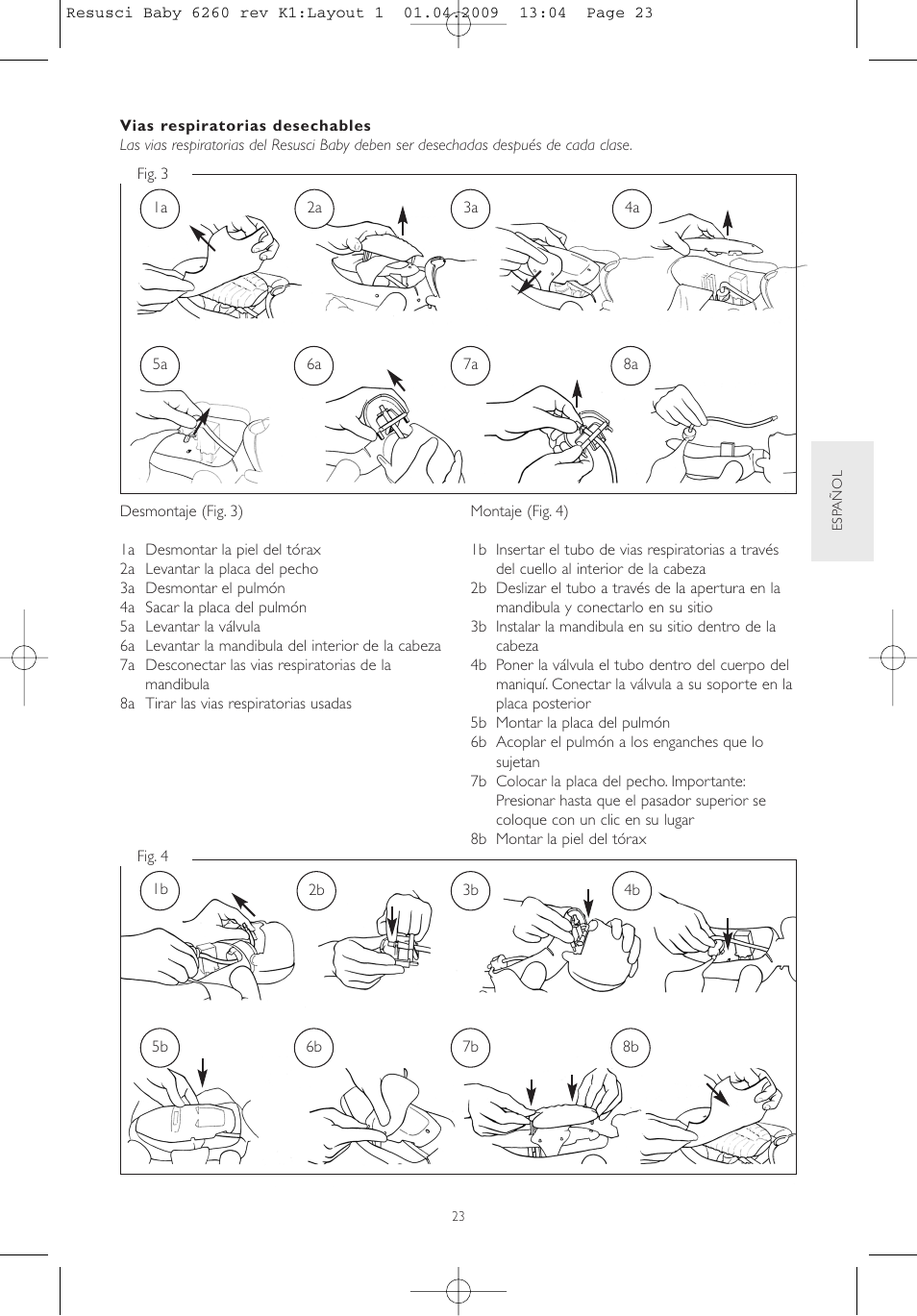 Laerdal Resusci Baby User Manual | Page 23 / 56