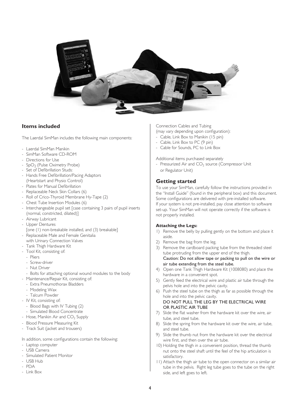 Laerdal SimMan User Manual | Page 4 / 16