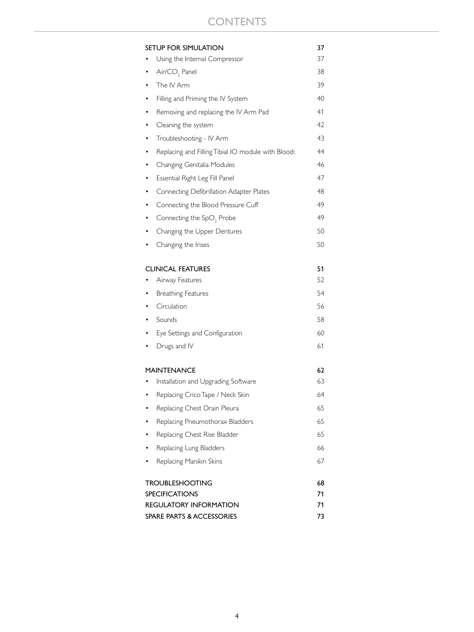 Laerdal SimMan Essential User Manual | Page 4 / 76