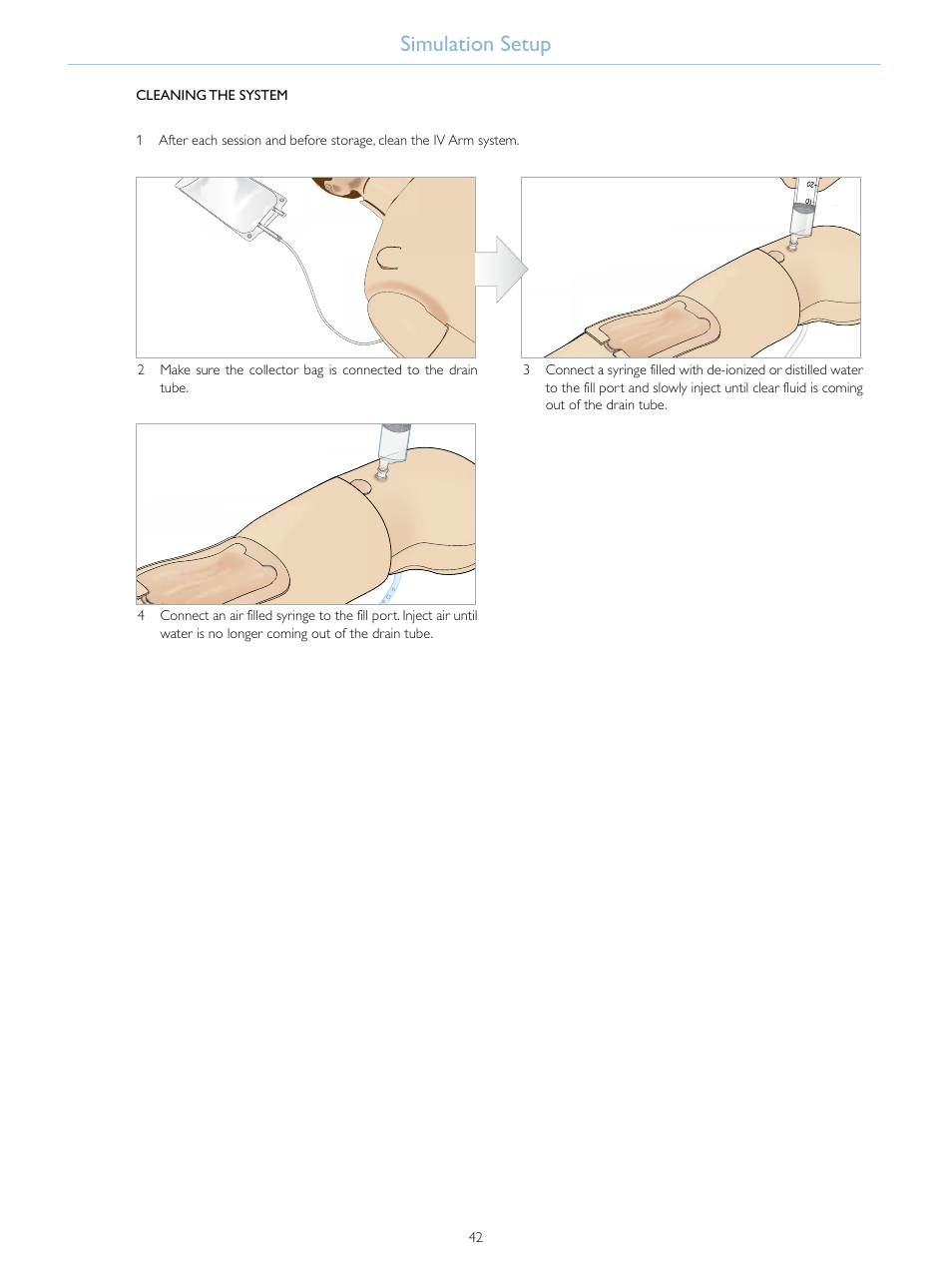 Simulation setup | Laerdal SimMan Essential User Manual | Page 42 / 76