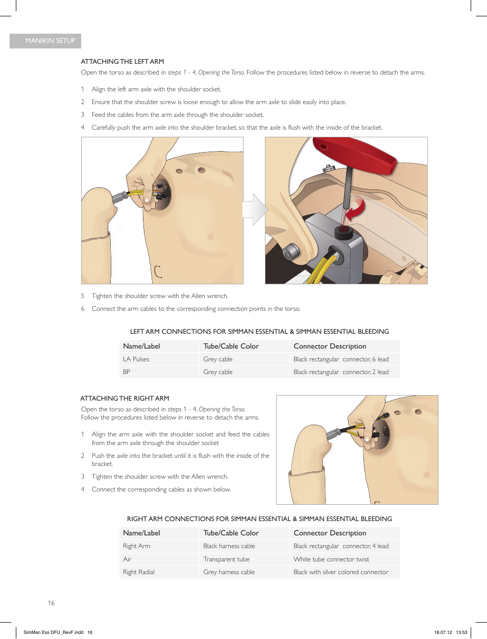 Laerdal SimMan Essential User Manual | Page 16 / 84