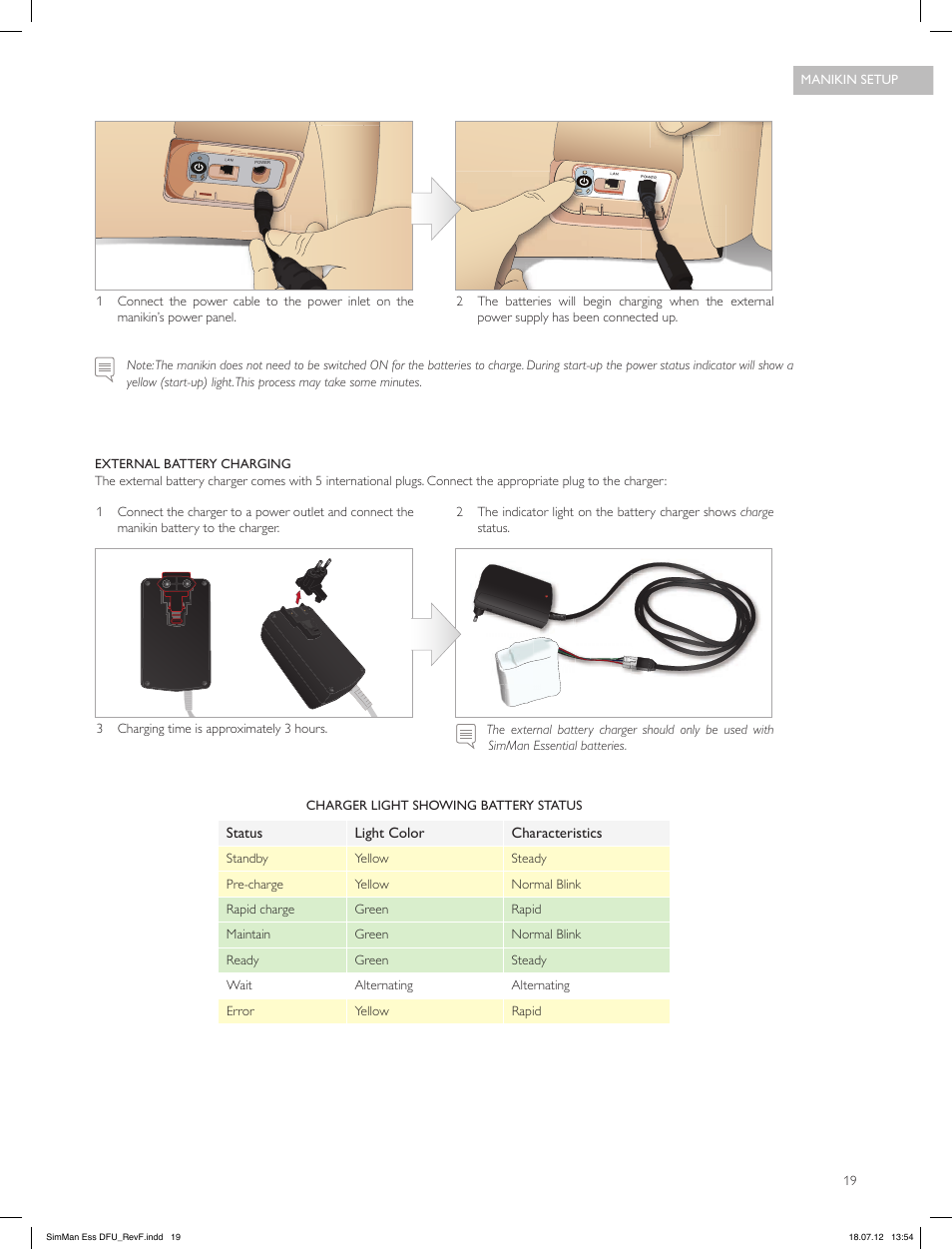 Laerdal SimMan Essential User Manual | Page 19 / 84