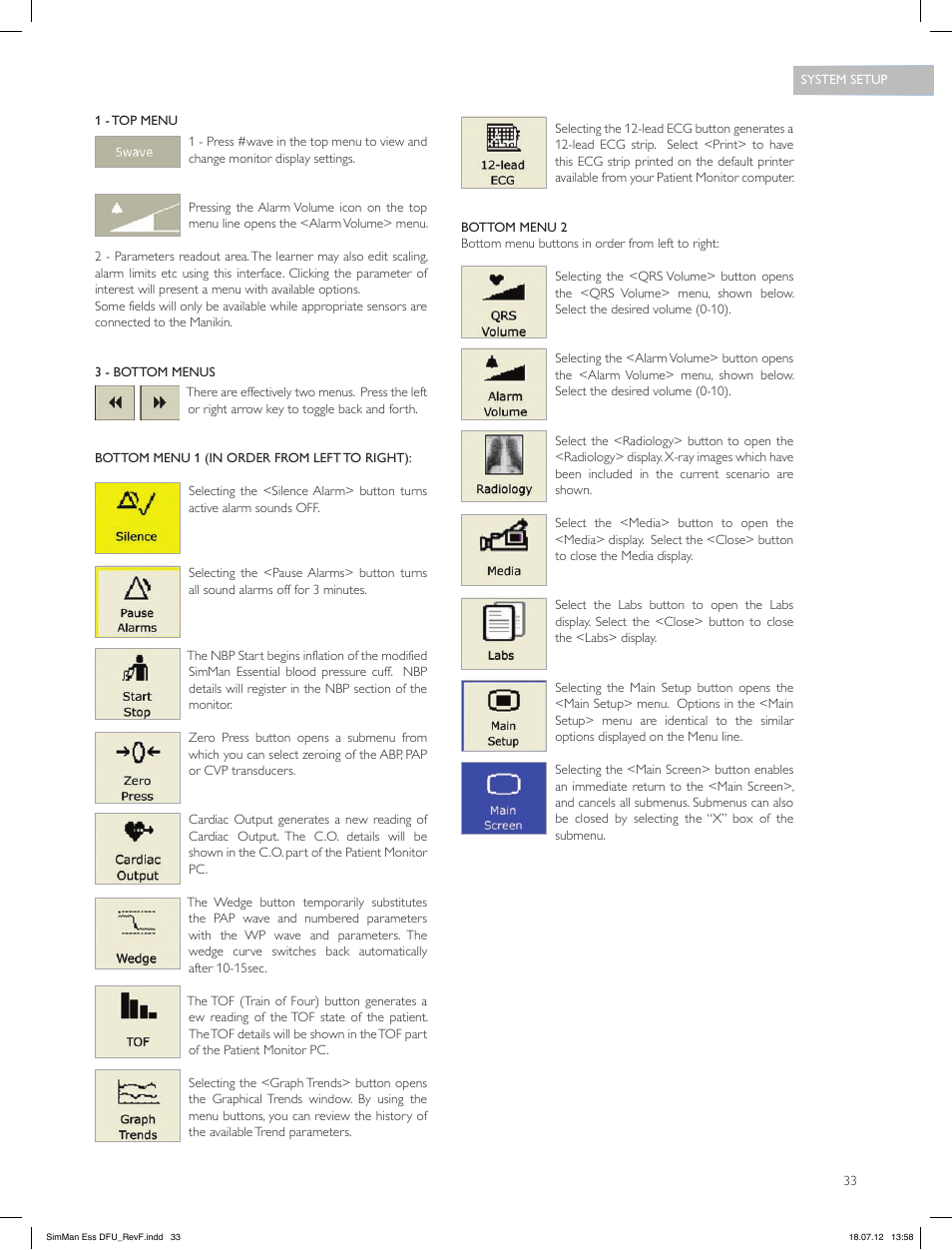 Laerdal SimMan Essential User Manual | Page 33 / 84