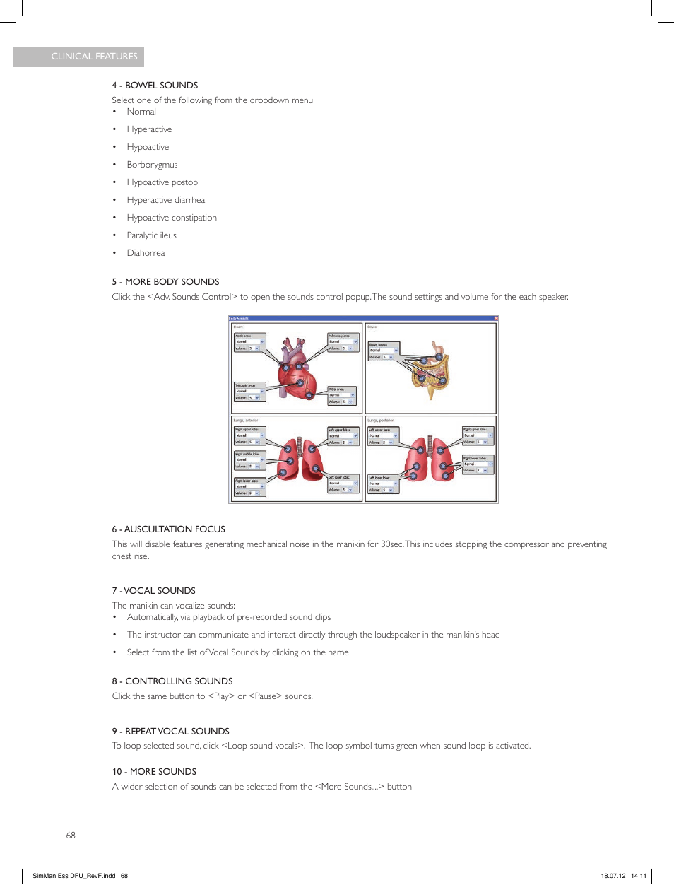 Laerdal SimMan Essential User Manual | Page 68 / 84