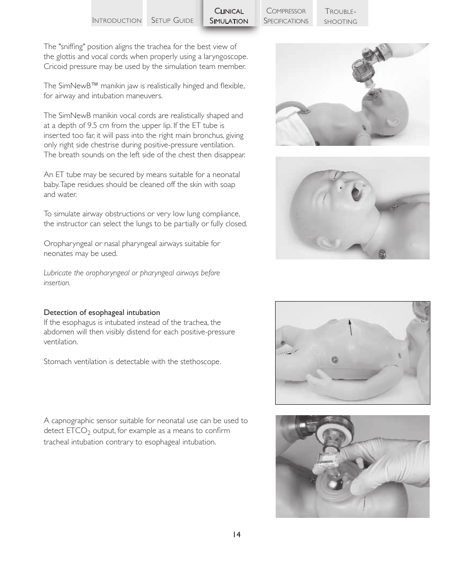 Laerdal SimNewB Advanced User Manual | Page 16 / 28