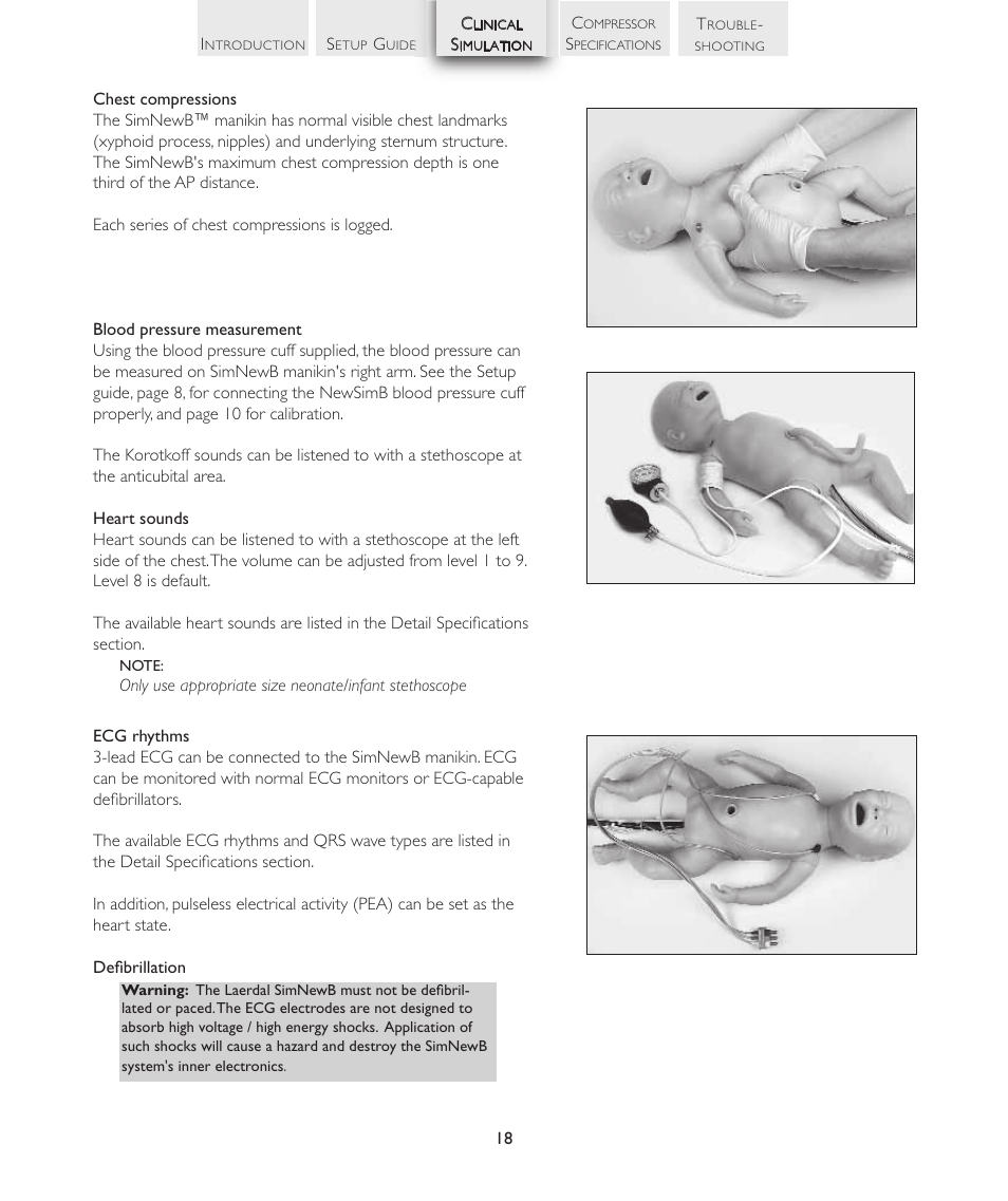 Laerdal SimNewB Advanced User Manual | Page 20 / 28