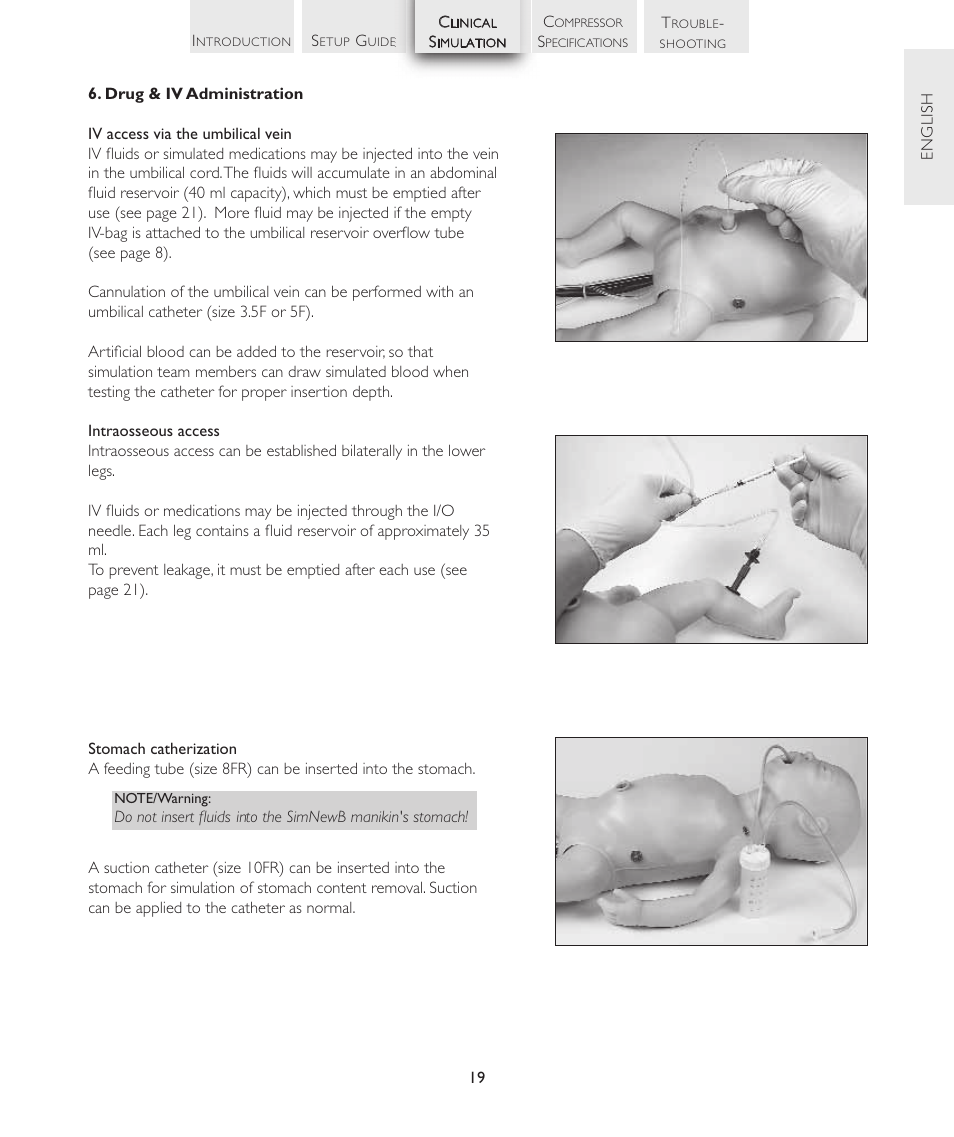 Laerdal SimNewB Advanced User Manual | Page 21 / 28