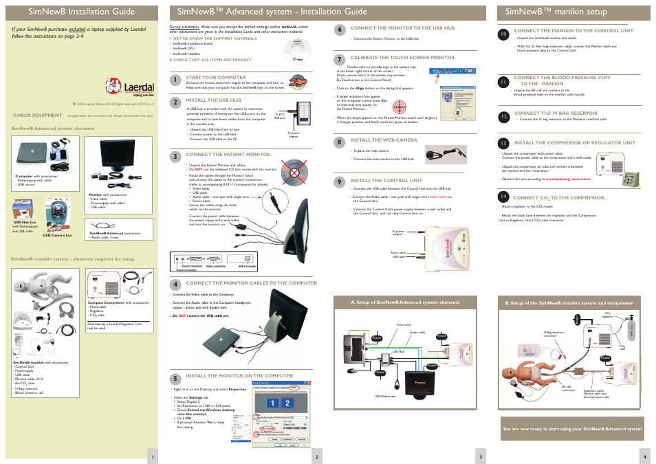 Laerdal SimNewB Advanced User Manual | 1 page