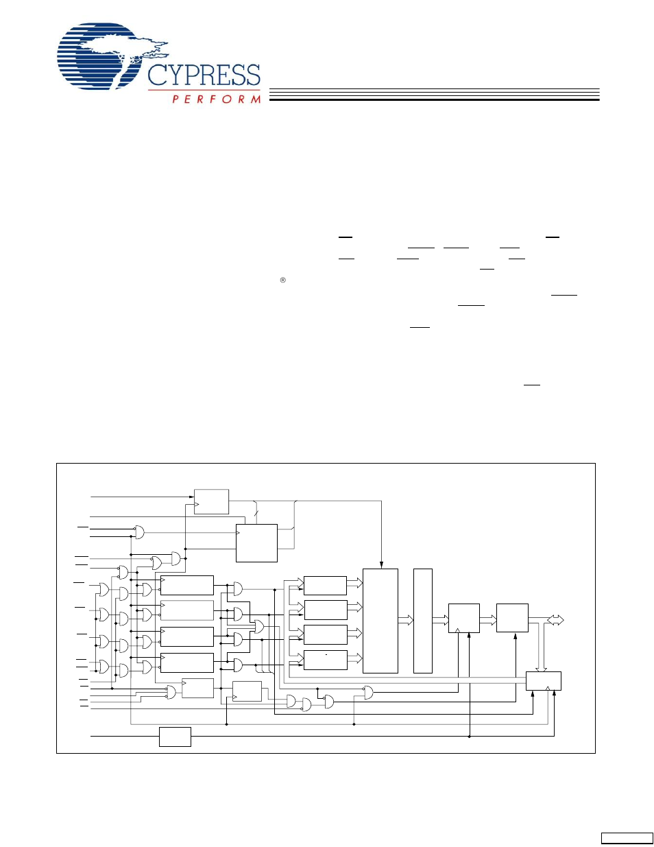 Cypress CY7C1218H User Manual | 16 pages