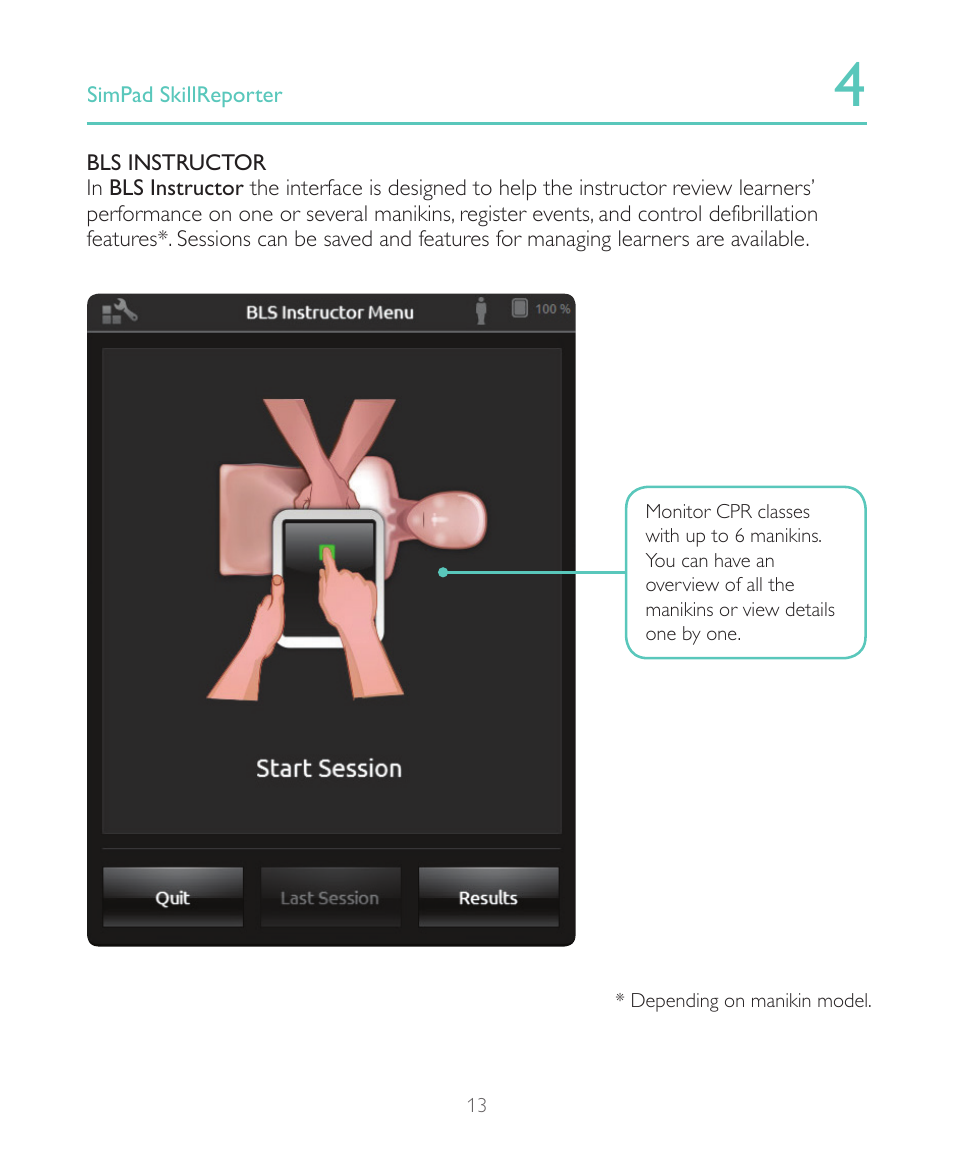 Laerdal SimPad SkillReporter User Manual | Page 13 / 28