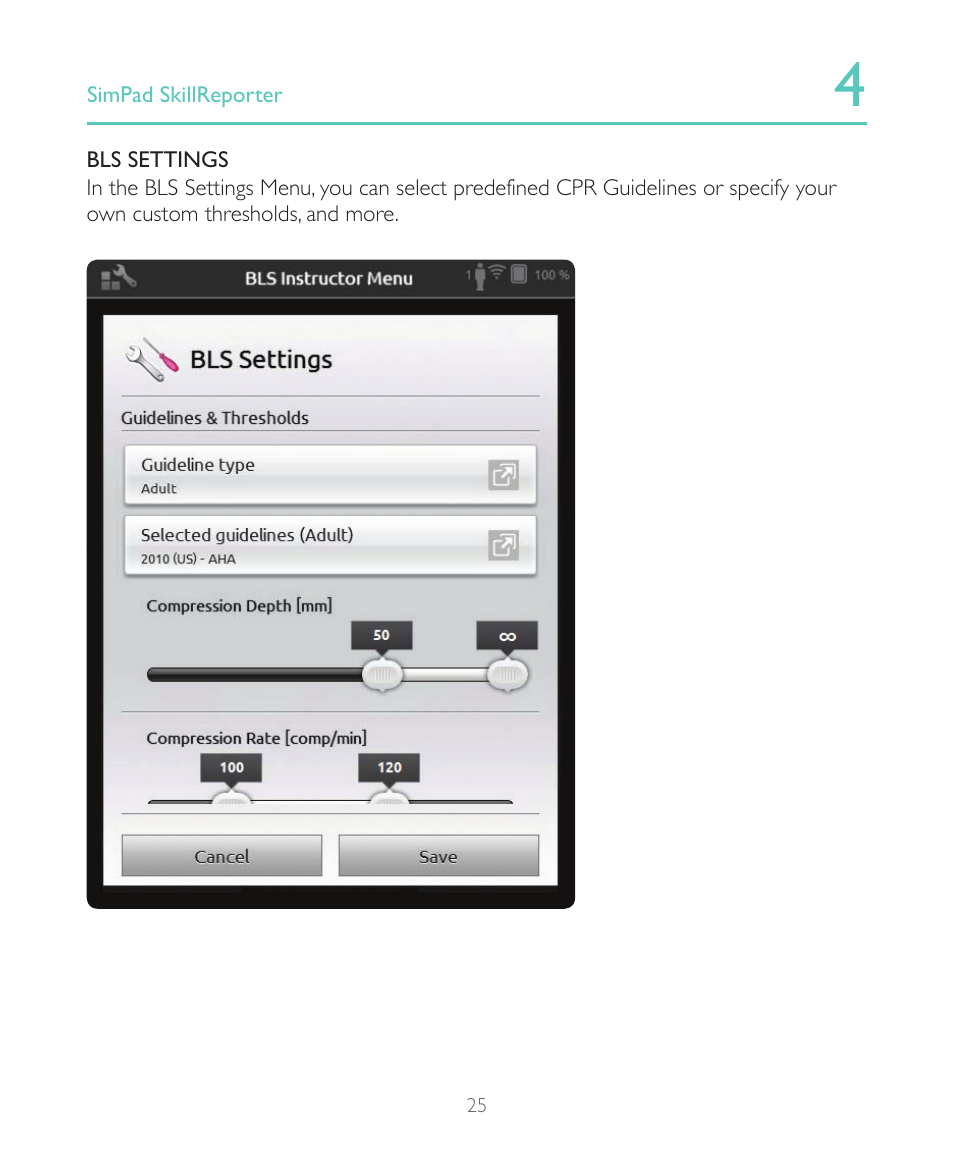 Laerdal SimPad SkillReporter User Manual | Page 25 / 28