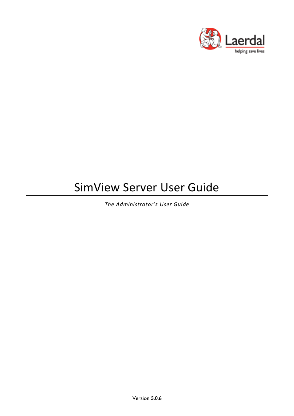 Laerdal SimView User Manual | 48 pages