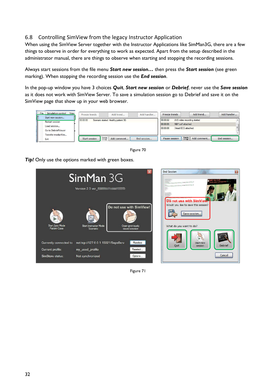 Laerdal SimView User Manual | Page 32 / 48