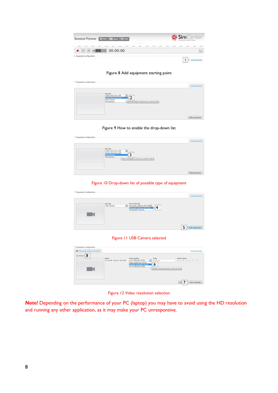 Laerdal SimView User Manual | Page 8 / 21