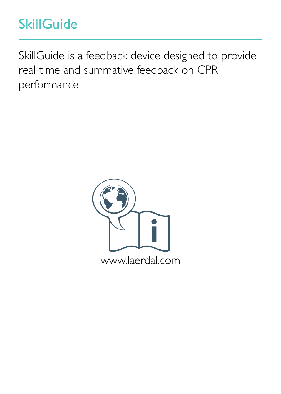 Skillguide | Laerdal SkillGuide User Manual | Page 2 / 19