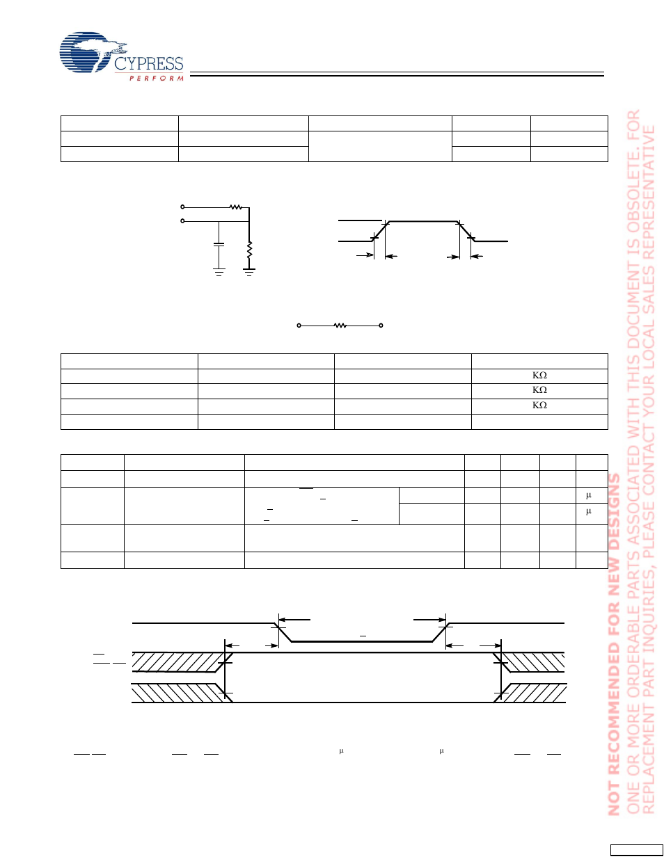 Capacitance, Ac test loads and waveforms, Data retention characteristics | Data retention waveform | Cypress CY62157CV33 User Manual | Page 5 / 13